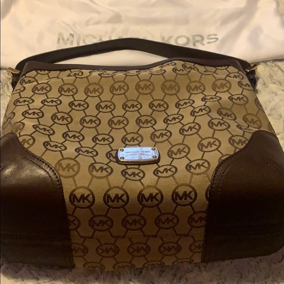 Brown MK hobo bag - Picture 1 of 4